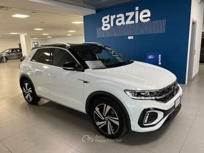 Volkswagen T-Roc 1.5 TSI DSG R-Line Bianco usata Alba