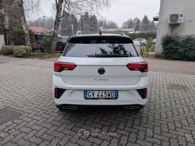 Volkswagen T-Roc 1.5 tsi R-Line Plus dsg Bianco usata Cairate
