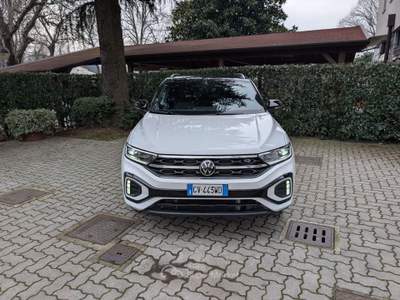 Volkswagen T-Roc 1.5 tsi R-Line Plus dsg Bianco usata Cairate