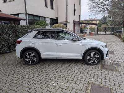 Volkswagen T-Roc 1.5 tsi R-Line Plus dsg Bianco usata Cairate