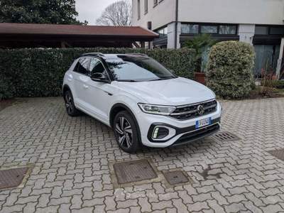 Volkswagen T-Roc 1.5 tsi R-Line Plus dsg Bianco usata Cairate