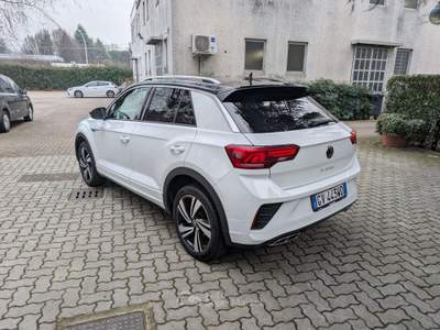Volkswagen T-Roc 1.5 tsi R-Line Plus dsg Bianco usata Cairate