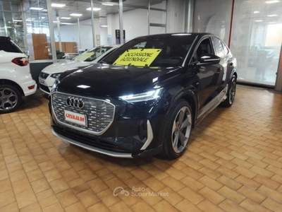 Audi Q4 Q4 SPORTBACK 40 e-tron S-LINE ED. FULL FULL FULL Nero usata Vigevano
