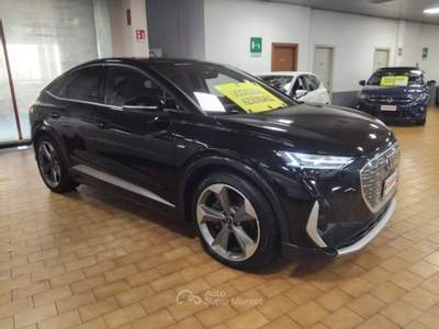 Audi Q4 Q4 SPORTBACK 40 e-tron S-LINE ED. FULL FULL FULL Nero usata Vigevano
