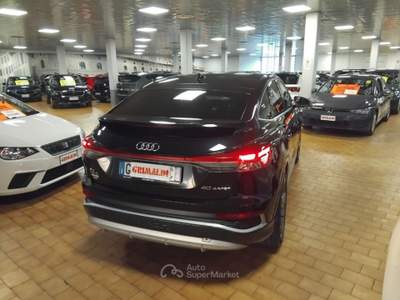 Audi Q4 Q4 SPORTBACK 40 e-tron S-LINE ED. FULL FULL FULL Nero usata Vigevano