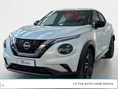 Nissan Juke  - juke 1.0 dig-t n-connecta 114cv Bianco usata Marcianise