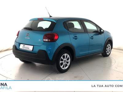 Citroen C3  - c3 1.2 puretech feel s&s 83cv neopatentati my20 Blu/Azzurro usata Marcianise