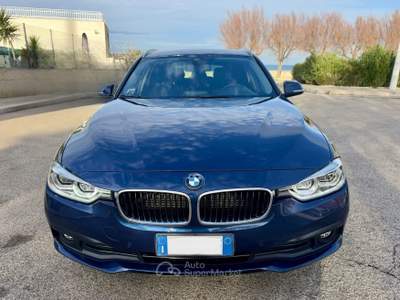 BMW Serie 3 318d 318 318d Touring Sport Blu/Azzurro usata Monopoli