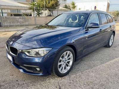 BMW Serie 3 318d 318 318d Touring Sport Blu/Azzurro usata Monopoli