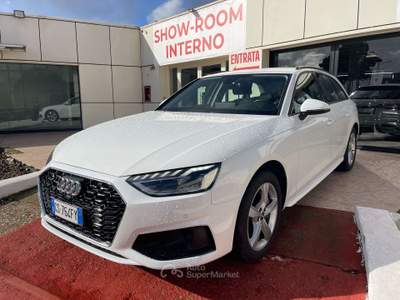 Audi A4 A4 V 2019 Avant Avant 40 2.0 tdi 190cv s-tronic Bianco usata Pomezia
