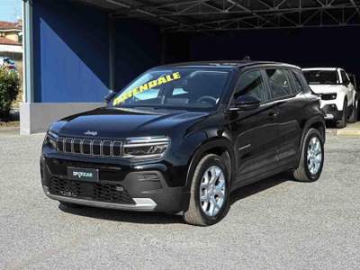 Jeep Avenger 1.2 Turbo 100 CV Altitude Nero usata Pianezza