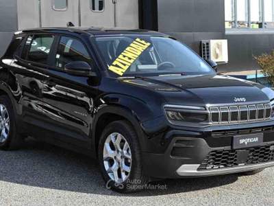 Jeep Avenger 1.2 Turbo 100 CV Altitude Nero usata Pianezza