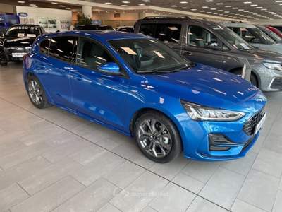 Ford Focus 1.0 EcoBoost Hybrid 125 CV 5p. ST-Line Blu/Azzurro usata Alba