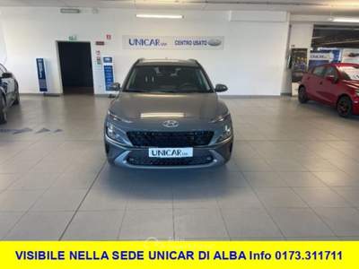 Hyundai Kona HEV 1.6 DCT XLine Grigio usata Alba