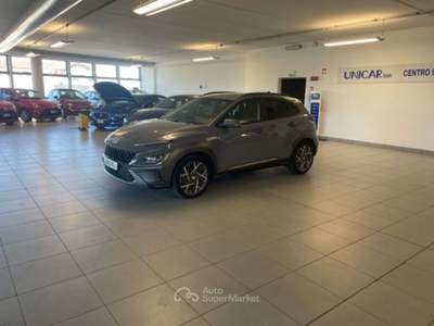 Hyundai Kona HEV 1.6 DCT XLine Grigio usata Alba