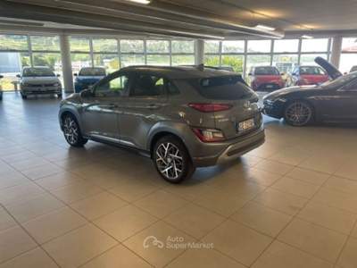 Hyundai Kona HEV 1.6 DCT XLine Grigio usata Alba