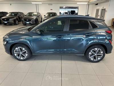 Hyundai Kona EV 39 kWh Exclusive Blu/Azzurro usata Alba