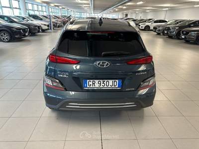 Hyundai Kona EV 39 kWh Exclusive Blu/Azzurro usata Alba