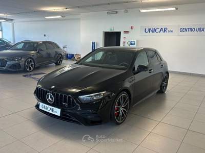 Mercedes-Benz Classe A 2.000 BENZINA HYBRID 306 CV PREMIUM PLUS 4WD Nero usata Alba