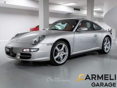 Porsche 911 997 Carrera 4 Coupé MANUALE-TETTO- PARI AL NUOVO Argento usata Coccaglio