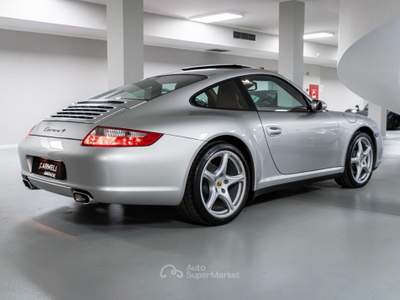 Porsche 911 997 Carrera 4 Coupé MANUALE-TETTO- PARI AL NUOVO Argento usata Coccaglio
