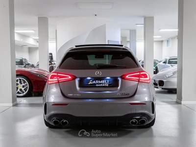 Mercedes-Benz Classe A A 45S AMG 4Matic+ TETTO-TAGLIANDI UFFICIALI MERCEDES Grigio usata Coccaglio