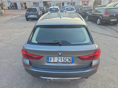BMW Serie 5 520d NON FUMATORE - AUTOMATICO - 2.0 DIESEL Grigio usata Brescia