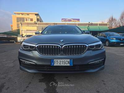 BMW Serie 5 520d NON FUMATORE - AUTOMATICO - 2.0 DIESEL Grigio usata Brescia