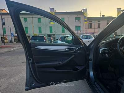 BMW Serie 5 520d NON FUMATORE - AUTOMATICO - 2.0 DIESEL Grigio usata Brescia
