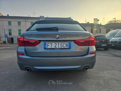 BMW Serie 5 520d NON FUMATORE - AUTOMATICO - 2.0 DIESEL Grigio usata Brescia