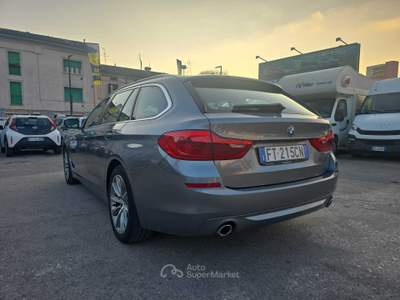 BMW Serie 5 520d NON FUMATORE - AUTOMATICO - 2.0 DIESEL Grigio usata Brescia