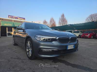 BMW Serie 5 520d NON FUMATORE - AUTOMATICO - 2.0 DIESEL Grigio usata Brescia