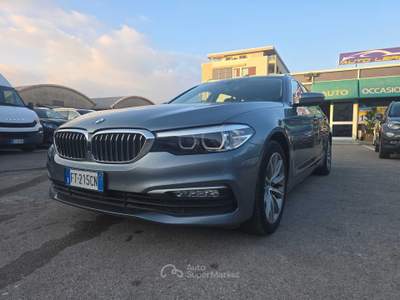 BMW Serie 5 520d NON FUMATORE - AUTOMATICO - 2.0 DIESEL Grigio usata Brescia