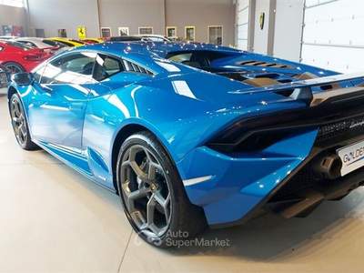Lamborghini Huracán Coupe 5.2 Tecnica 640 RWD Blu/Azzurro usata San Giuliano Milanese