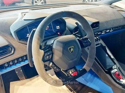 Lamborghini Huracán Coupe 5.2 Tecnica 640 RWD Blu/Azzurro usata San Giuliano Milanese