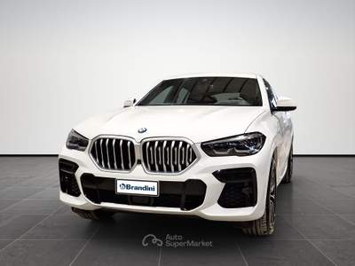BMW X6 X6 xdrive30d mhev 48v msport auto Bianco usata Firenze