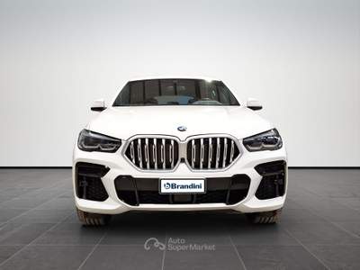 BMW X6 X6 xdrive30d mhev 48v msport auto Bianco usata Firenze