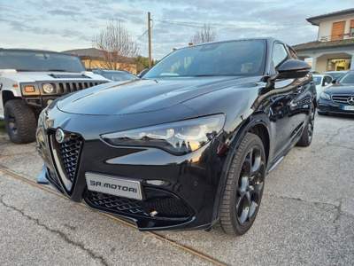 Alfa Romeo Stelvio 2.2 Turbodiesel 210 CV AT8 Q4 COMPETIZIONE Nero usata Stra