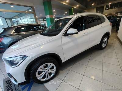 BMW X1 X1 sDrive18d Business AUT. Bianco usata SAN MICHELE SALENTINO