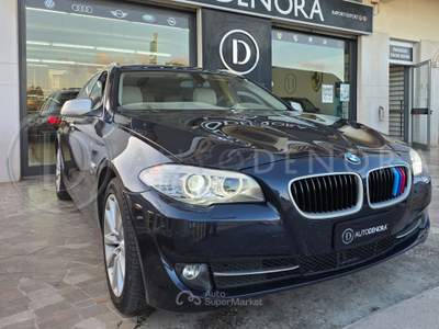 BMW Serie 5 530d 530 530d xDrive 258CV Touring Futura#4X4#AUTO#XENO#LED#NAVI#CAM#PELLE Blu/Azzurro usata Altamura