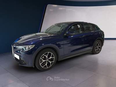 Alfa Romeo Stelvio 2020 2.2 t Executive rwd 190cv auto Blu/Azzurro usata Torino