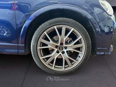 Audi Q3 II 2018 35 2.0 tdi S line edition s-tronic Blu/Azzurro usata Torino