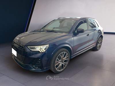 Audi Q3 II 2018 35 2.0 tdi S line edition s-tronic Blu/Azzurro usata Torino