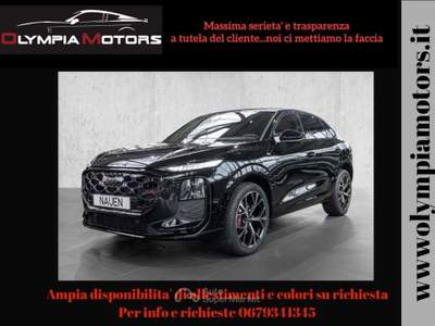 Audi Q3 TFSI 265 CV SPB S LINE BLACK TETTO SONOS 20 MATRIX Nero usata Ciampino