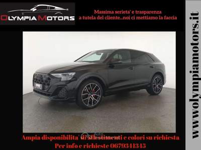 Audi Q8 50 TDI S LINE TETTO KAMERA B&O MATRIX 23 OLED Nero usata Ciampino