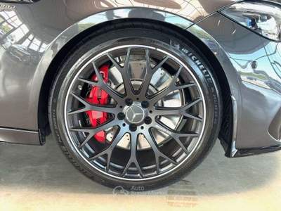 Mercedes-Benz Classe C S E PERFORMANCE TETTO KAMERA 360 CARBON Grigio usata Ciampino