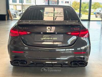 Mercedes-Benz Classe C S E PERFORMANCE TETTO KAMERA 360 CARBON Grigio usata Ciampino