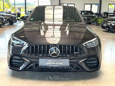 Mercedes-Benz Classe C S E PERFORMANCE TETTO KAMERA 360 CARBON Grigio usata Ciampino
