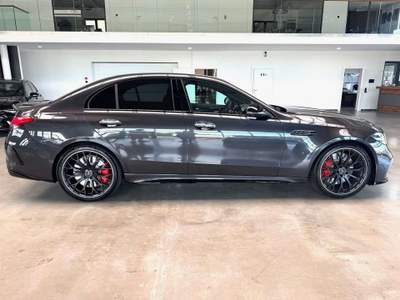 Mercedes-Benz Classe C S E PERFORMANCE TETTO KAMERA 360 CARBON Grigio usata Ciampino