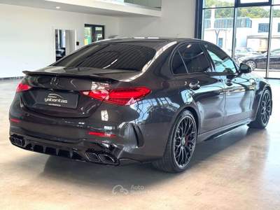 Mercedes-Benz Classe C S E PERFORMANCE TETTO KAMERA 360 CARBON Grigio usata Ciampino
